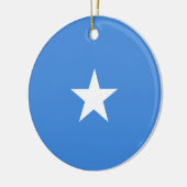Somalia-Flagge Keramik Ornament (Links)