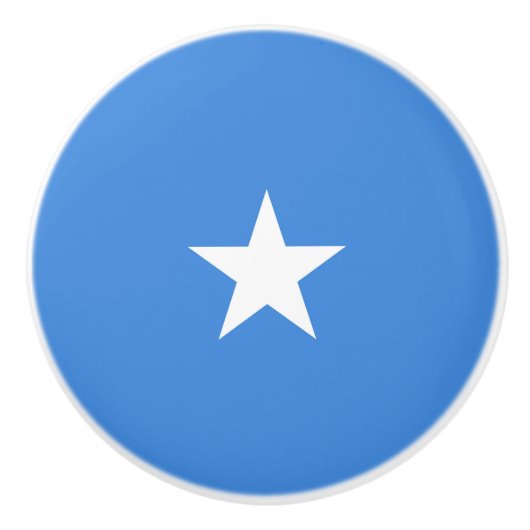 Somalia-Flagge Keramikknauf (Vorderseite)