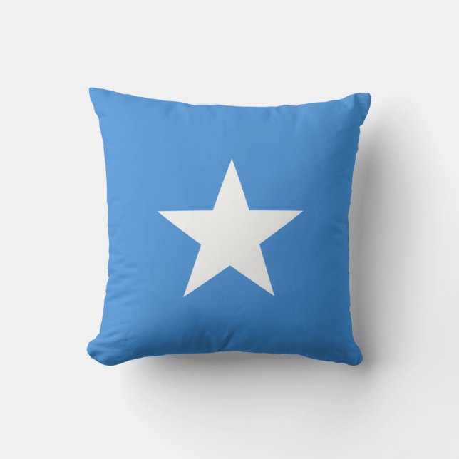 Somalia-Flagge Kissen (Vorderseite)