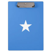 Somalia-Flagge Klemmbrett (Vorderseite)