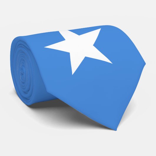 Somalia-Flagge Krawatte (Gerollt)