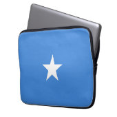 Somalia-Flagge Laptopschutzhülle (Vorderseite Links)