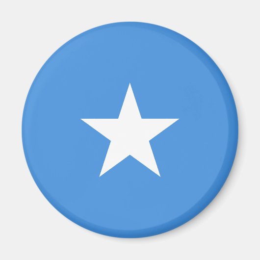 Somalia-Flagge Magnet (Vorne)