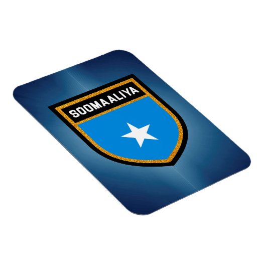 Somalia-Flagge Magnet (Rechte Seite)