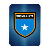 Somalia-Flagge Magnet (Vertikal)