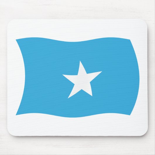 Somalia-Flagge-Mauspad Mousepad (Vorne)
