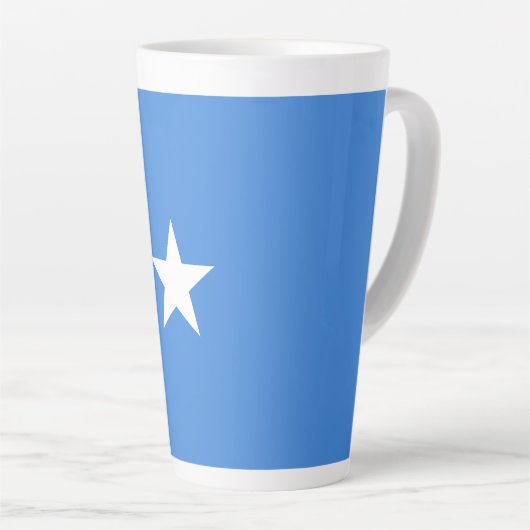 Somalia-Flagge Milchtasse (Rechte Ecke)