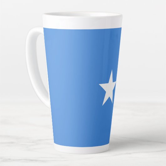 Somalia-Flagge Milchtasse (Linke Ecke)