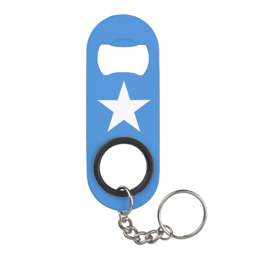 Somalia-Flagge Mini Flaschenöffner (Rückseite)