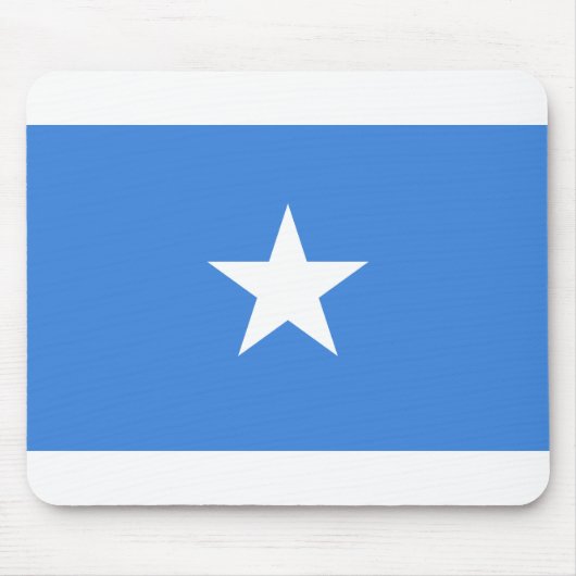 Somalia-Flagge Mousepad (Vorne)