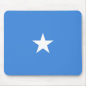 Somalia-Flagge Mousepad (Vorne)