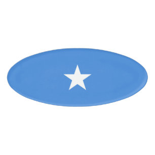 Somalia-Flagge Namenschild