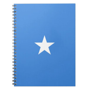 Somalia-Flagge Notizblock