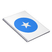 Somalia-Flagge Notizblock (Rechte Seite)