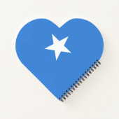 Somalia-Flagge Notizblock (Rückseite)