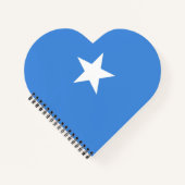 Somalia-Flagge Notizblock (Vorderseite)