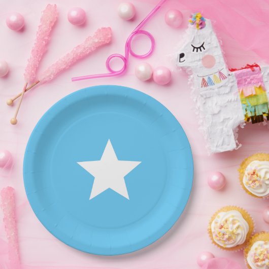 Somalia-Flagge Pappteller (Party)