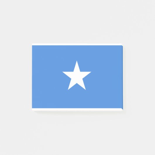 Somalia-Flagge Post-it Klebezettel (Vorderseite)