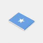 Somalia-Flagge Post-it Klebezettel (angewinkelt)