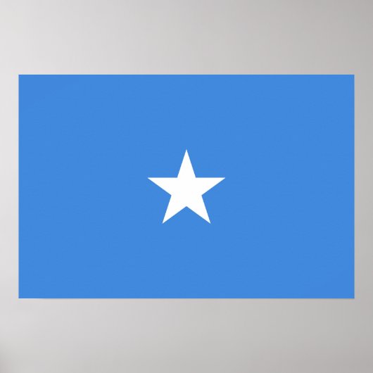Somalia-Flagge Poster (Vorne)