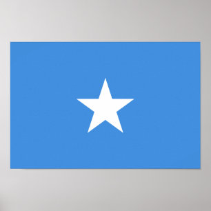 Somalia-Flagge Poster