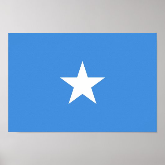 Somalia-Flagge Poster (Vorne)