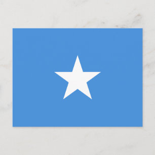Somalia-Flagge Postkarte