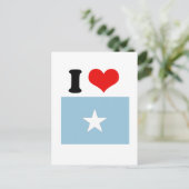 Somalia-Flagge Postkarte (Stehend Vorderseite)