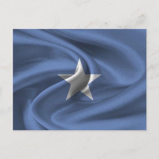 Somalia-Flagge Postkarte (Vorderseite)