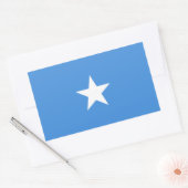 Somalia-Flagge Rechteckiger Aufkleber (Umschlag)