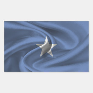 Somalia-Flagge Rechteckiger Aufkleber