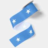 Somalia-Flagge Satinband (Rückseite)