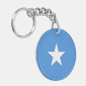 Somalia-Flagge Schlüsselanhänger (Vorderseite links)