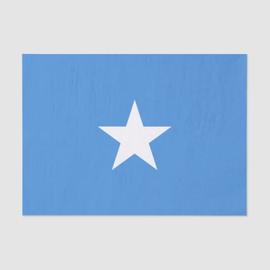 Somalia-Flagge Seidenpapier (Vorderseite)