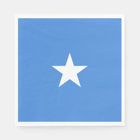 Somalia-Flagge Serviette (Vorderseite)