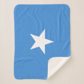 Somalia-Flagge Sherpadecke (Vorderseite)