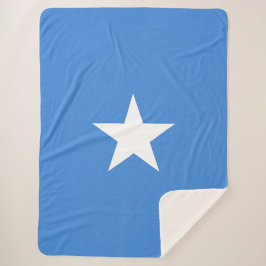 Somalia-Flagge Sherpadecke (Vorderseite)