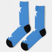 Somalia-Flagge Socken (Linkes Detail)