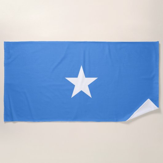 Somalia-Flagge Strandtuch (Vorderseite)