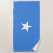 Somalia-Flagge Strandtuch (Vorderseite)