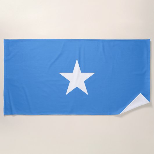 Somalia-Flagge Strandtuch (Vorderseite)