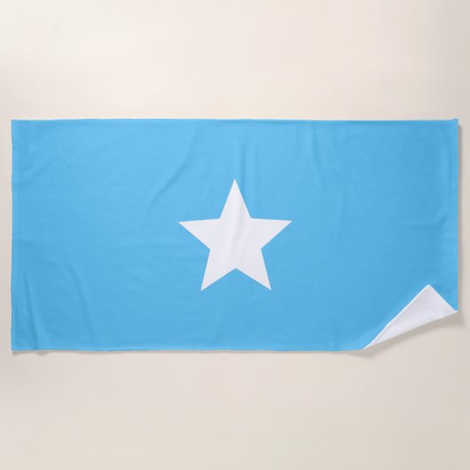 Somalia-Flagge Strandtuch (Vorderseite)