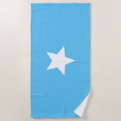 Somalia-Flagge Strandtuch (Vorderseite)