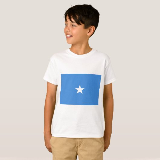 Somalia-Flagge T-Shirt (Vorne ganz)