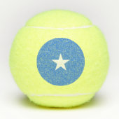 Somalia-Flagge Tennisbälle (Vorderseite)