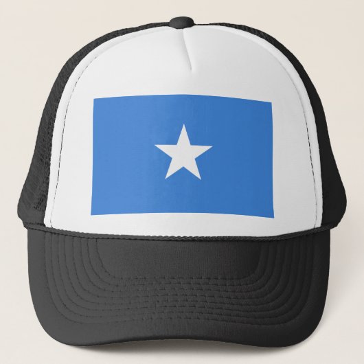 Somalia-Flagge Truckerkappe (Vorderseite)