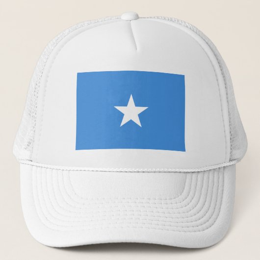 Somalia-Flagge Truckerkappe (Vorderseite)