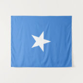 Somalia-Flagge Wandteppich (Vorderseite (Horizontal))