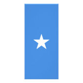 Somalia-Flagge Werbekarte (Hinten)