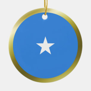 Somalia-Flaggen-Ornament Keramikornament
